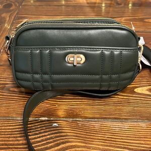 NWT Time and Tru Crossbody Purse Olive 🫒 Green and Gold